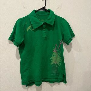 Green men’s  Polo Shirt Size S